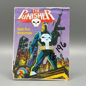 The Punisher Manual NES Nintendo Entertainment System Original LJN